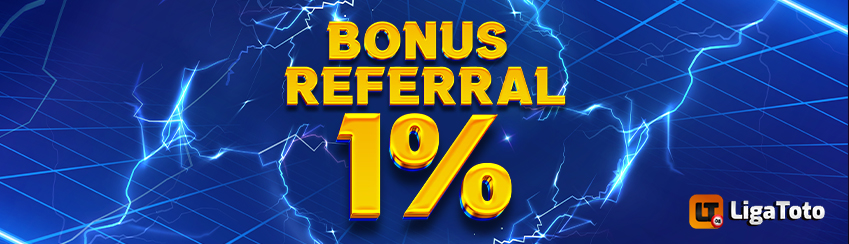 BONUS REFERRAL 1%